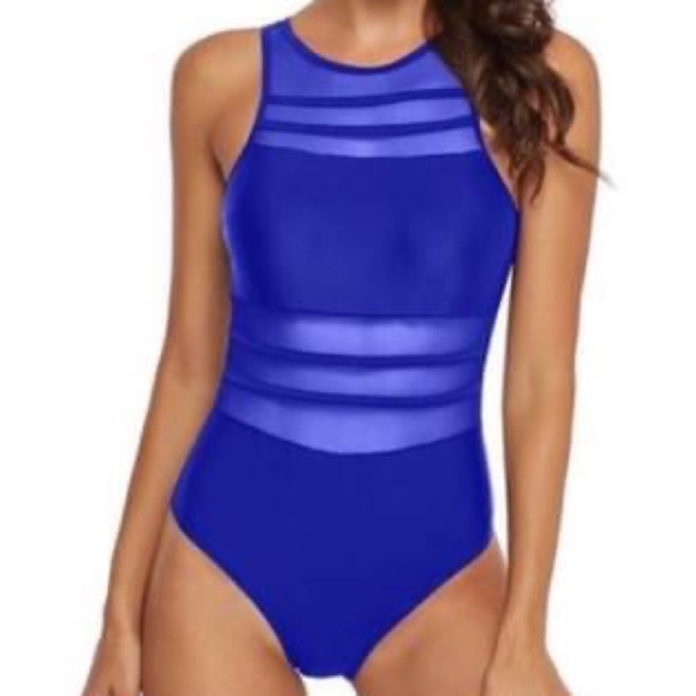 Gorgeous blue swimsuit